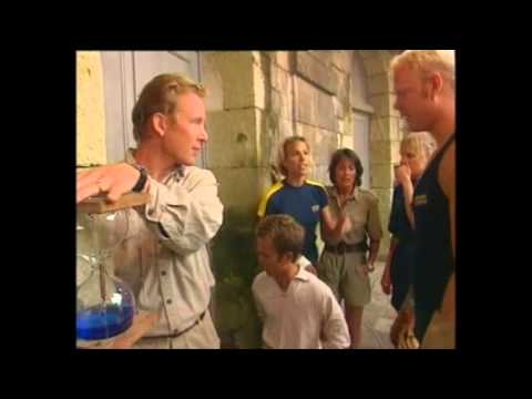 Magnus Samuelsson med slagsvärd i Fångarna på fortet