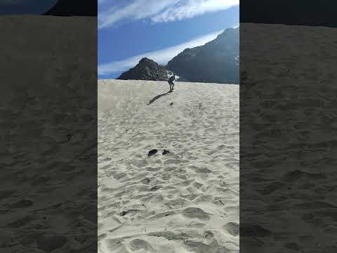 ¡Deslizándonos por las mejores dunas! #taton #saujil #fiambalá #Sandboard #Catamarca #Argentina