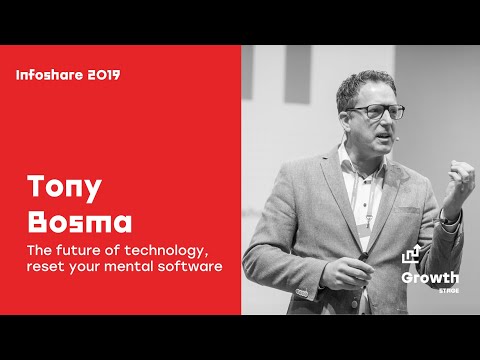 Infoshare 2019: Tony Bosma - The future of technology, reset your mental software