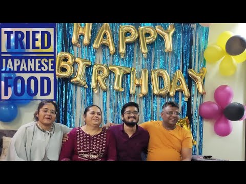 Vlog - My birthday vlog | My birthday surprise is a dragon ball z themed cake with goku-san standing