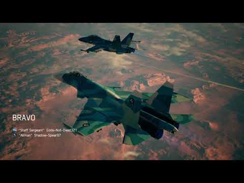 Ace Combat 7 - Roca Roja (Team Deathmatch) F/A-18F "General Resources"