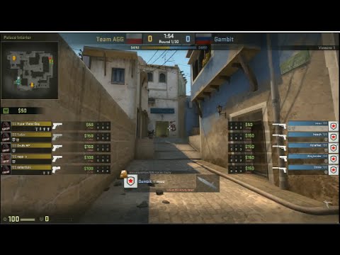 Gambit Gaming vs Team AGG | Map 1 (Mirage) ECS European Qualifier 2016