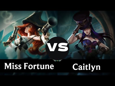Miss Fortune vs Caitlyn adc : #fypシ #fypシ゚viral #trendingtiktok #leagueoflegends #trending