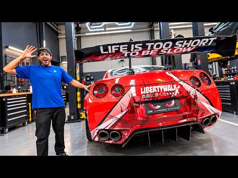 MEU NISSAN GTR R35 ESTA QUASE PRONTO !