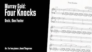 Murray Gold: Four Knocks (from Doctor Who - arrangement for 2 pianos)