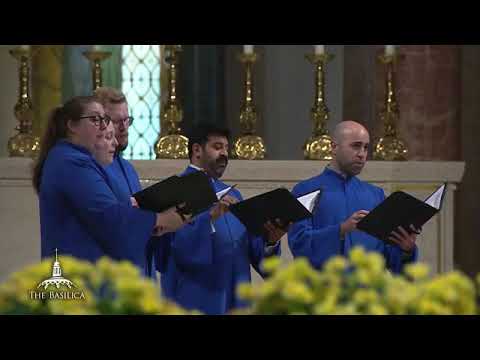 I SAW WATER  CHOIR OF THE BASILLICA   SUN  15 5 2022
