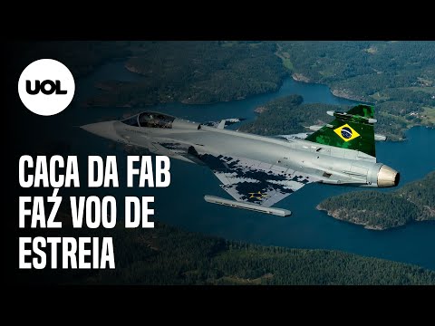 Gripen, o caça da FAB, faz voo de estreia: saiba mais sobre a nova aeronave de combate