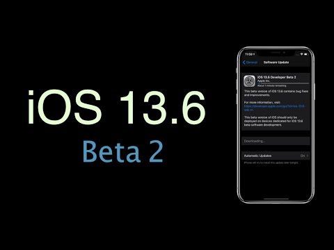 Customize Automatic Updates, Health App Symptoms Section - iOS 13.6 Beta 2