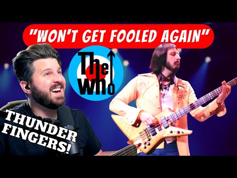 I Wasn't Into THE WHO...Until NOW! Bass Teacher REACTS to John Entwistle on "Won't Get Fooled Again"