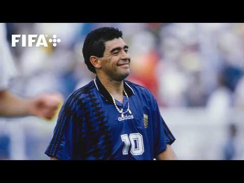 TOP 10 GOALS From FIFA World Cup 1994 Ft. Maradona, Baggio & Hagi