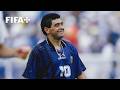 TOP 10 GOALS From FIFA World Cup 1994 Ft Maradona Baggio Hagi
