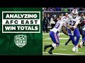 Analyzing AFC EAST Win Totals | Pick Six Podcast