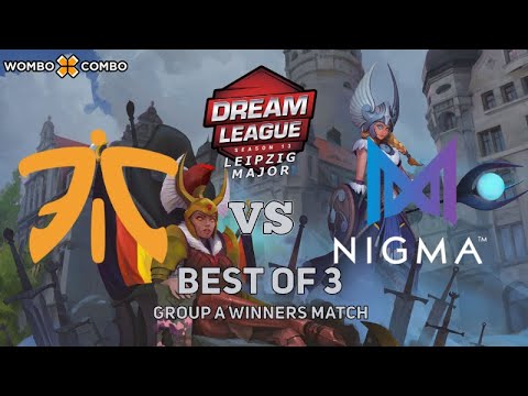 Fnatic vs Nigma (BO3) Game 1 | Group A Winners Match | DreamLeague Season 13