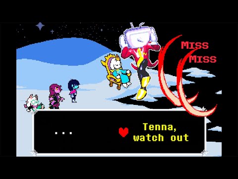 What If Tenna Dodges Knight's Attack - Deltarune Chapter 3 #deltarune #tenna