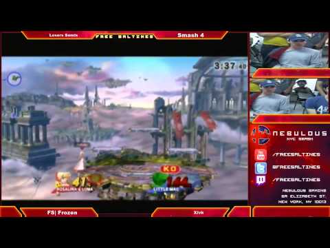 Nebulous #15 Smash 4 - Losers Quarters - FS|Frozen (Rosalina) VS Xivk (Little Mac)