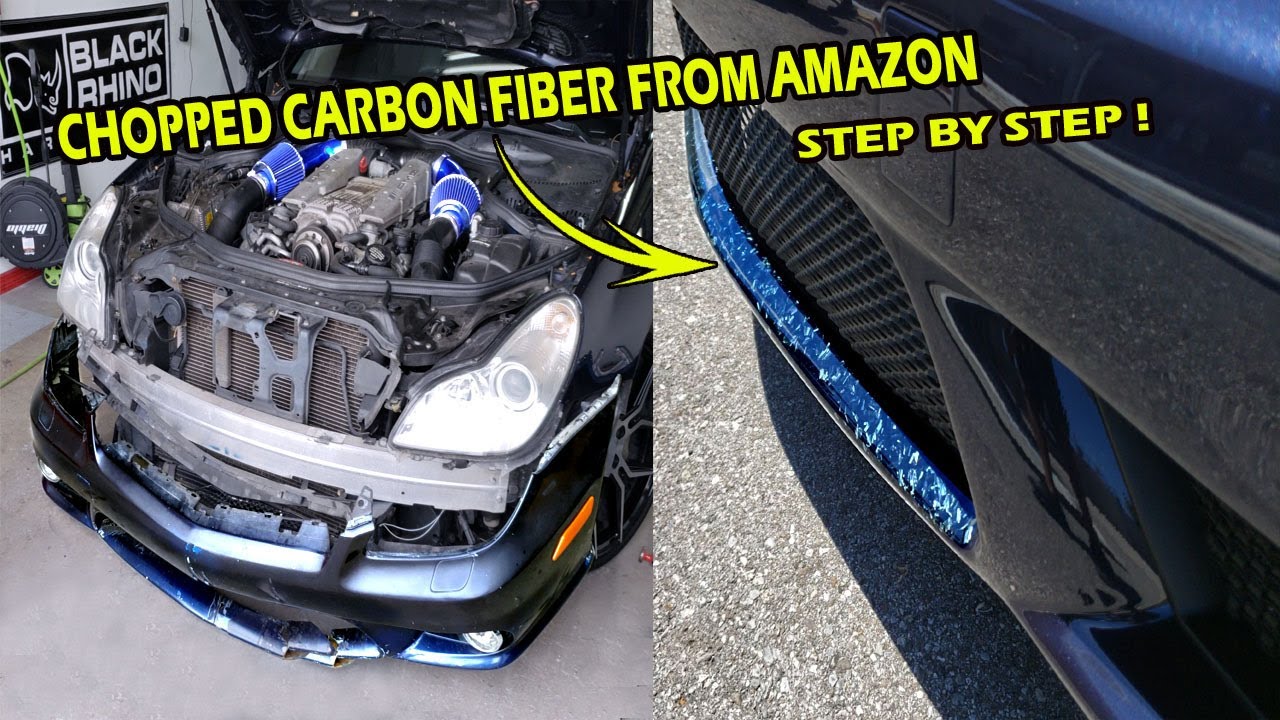 This Mercedes Bumper Was Destroyed… So We Rebuilt It in Forged Carbon Fiber