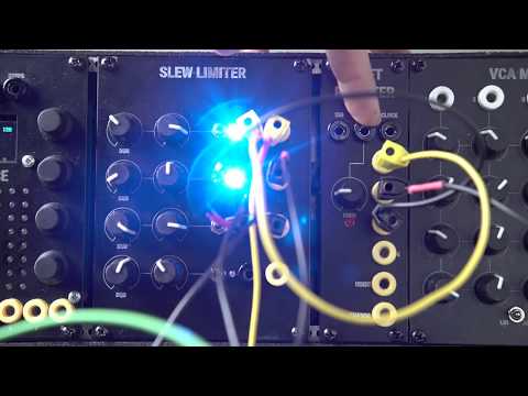 Shift Register Module demo, 3dPdModular
