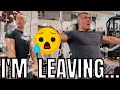 I'm Leaving.... 😳 | Full CHEST & TRICEP Workout