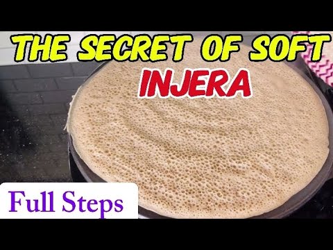 🇪🇹How to Make Perfect Injera Recipe!!!step by step//