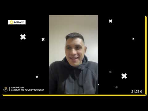 UETD | Ignacio Alessio jugador de básquet del tatengue