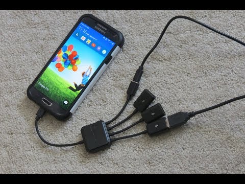 Micro USB OTG Charger Hub video