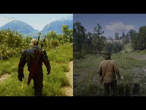 The Witcher 3 Next Gen Vs Red Dead Redemption 2 RTX 3080 Max Settings RDR2 Needs A Nextgen Patch?