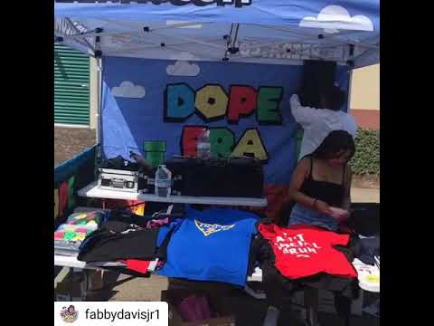 Ditty Cincere  seen with Mistah F.a.b at Hiero day in Oakland,ca 2018