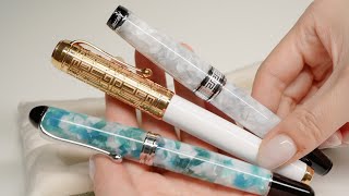#188 [Eng sub] 오로라 탈렌튬 미로 만년필 리뷰 Aurora Talentum Dédalo Fountain Pen Review