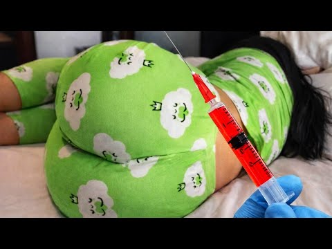 Doctor Ne Pichwade Pe Injection Laga Diya 😱💉🤣 #doctor #injection #doctorpatient 