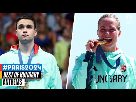 The best of Hungary at Paris 2024 🇭🇺✨| Anthems