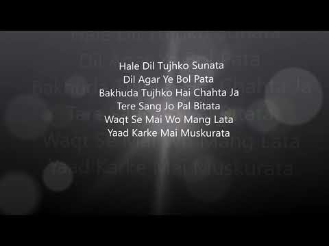 Hale Dil Lyrics - Murder 2 by Harshit Saxena