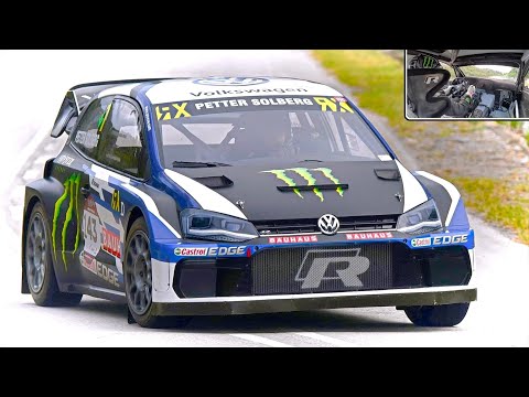 PETTER SOLBERG INSANE DRIVING || 600Hp VW Polo R WRX SuperCar