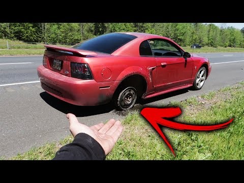 3rd YouTube video about how far can you drive on a rim