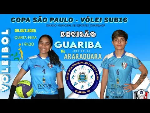 Copa São Paulo de Vôlei : Via Legal Guariba X Araraquara