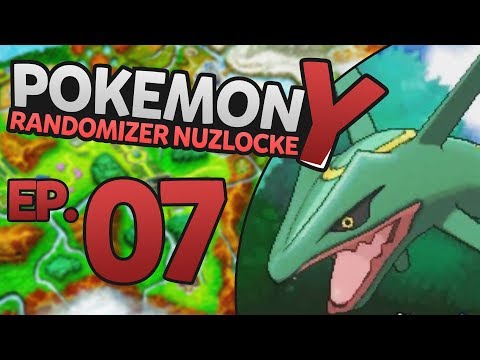 O LENDÁRIO RAYQUAZA AEROBLAST - Pokémon Y Randomizer Nuzlocke #7