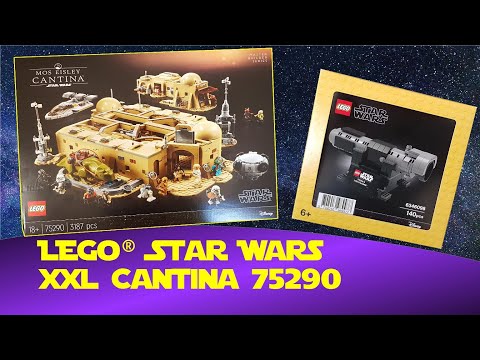 LEGO® Star Wars Mos Eisley Cantina 2020 - Master Builder Series (Unboxing 75290)