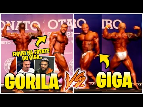 O DIA QUE GORILA E GIGA SE ENCONTRARAM NOS PALCOS! VEJA OS COMENTARIOS DE GIGA E CARIANI!