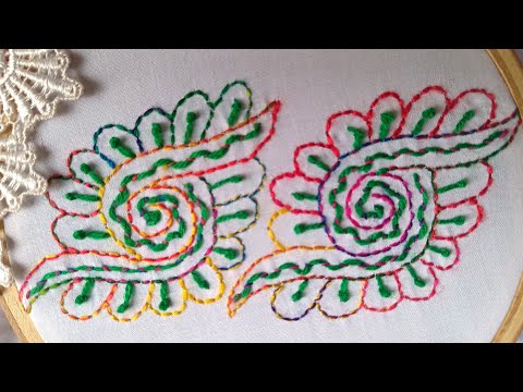 Beautiful Hand Embroidery Designs Full Tutorial For Beginner | Hand Embroidery Designs And Ideas