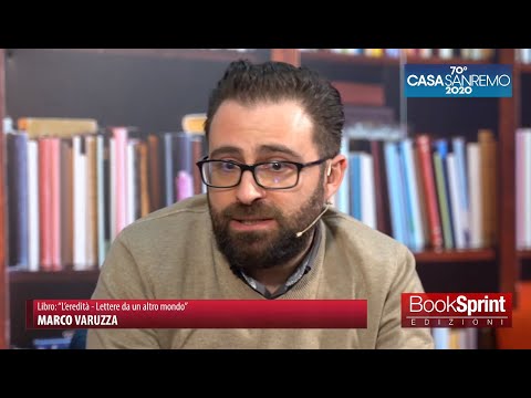 Marco Varuzza da Casa Sanremo 2020 - BookSprint Edizioni