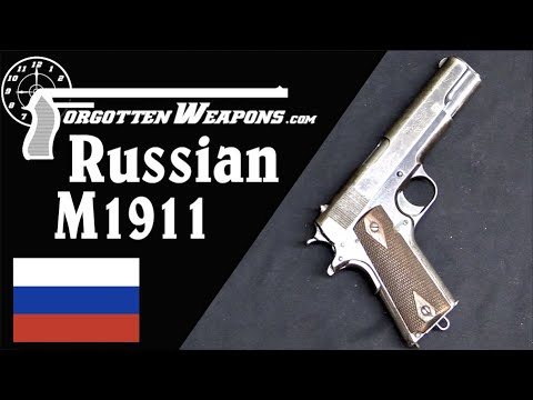 Russian World War 1 Contract Colt 1911