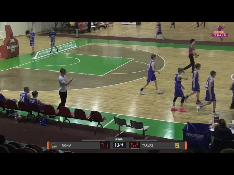 BBBL boys U15 Nokia BC 2004   vs Tarvas / Rakvere SK 2004