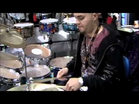 world fastest single stroke roll Jotan Afanador @ Namm 2010