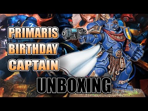 Space Marine Primaris Captain Store Anniversary:  REVIEW