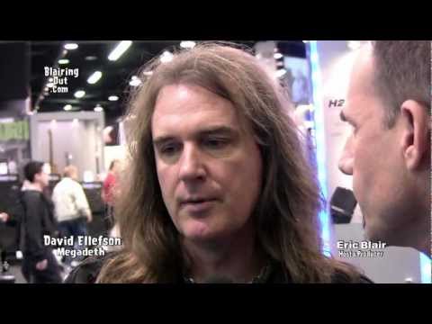Thumbnail for Megadeth's David Ellefson talks W Eric Blair @ NAMM 2013 by Dave Mustaine, Megadeth, Talk Talk