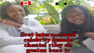 FIRST INTERNATIONAL SINGER AND ACTRESS/EXCLUSIVE INTERVIEW WITH CHANTEL RILEY FROM CANADA video