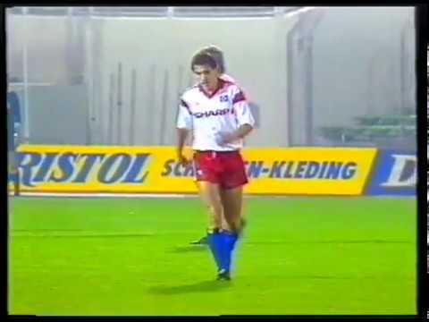 1987/88 HSV - Ajax Amsterdam Pokalsieger Achtelfinale Hinspiel