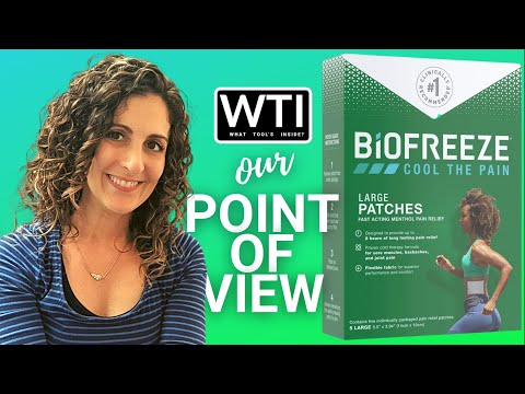 Biofreeze Pain Relief Patches - WTI product video review