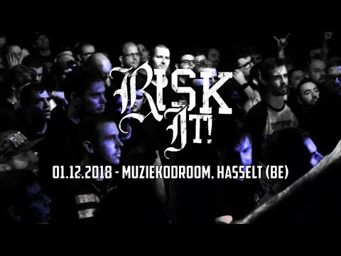 RISK IT @ Muziekodroom, Hasselt (01.12.2018) FULL SET