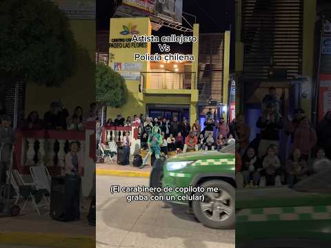 BUFÓN NAMASTÉ VS POLICÍA CHILENA