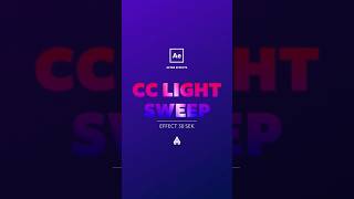 Download lagu Light Sweep Effect in 30 sek Tutorial Adobe After Effects mp3